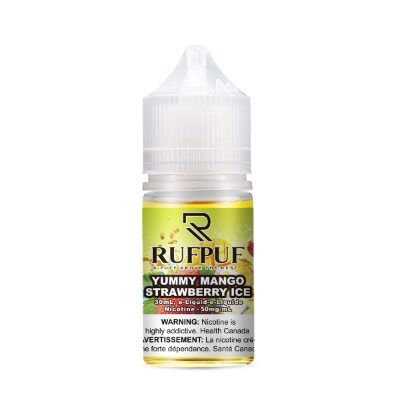 Rufpuf Yummy Mango Strawberry Ice 30ML Nic Salt